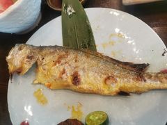 铁板黄花鱼-万岛日本料理铁板烧(静安店)