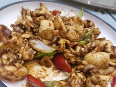 辣炒八爪鱼-金海湾海鲜总店