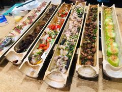 自助取餐区-胡须哥网红竹筒菜