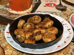 香煎火腿小蘑菇-BROWNSTONE布朗石西班牙餐厅(富城店)