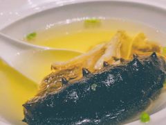 原汁清汤牛板腩炖海参（位菜）-湘上湘(米其林餐厅-正大中心总店)