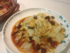 炝炒手撕包菜-花椒笑成都小馆(百脑汇店)