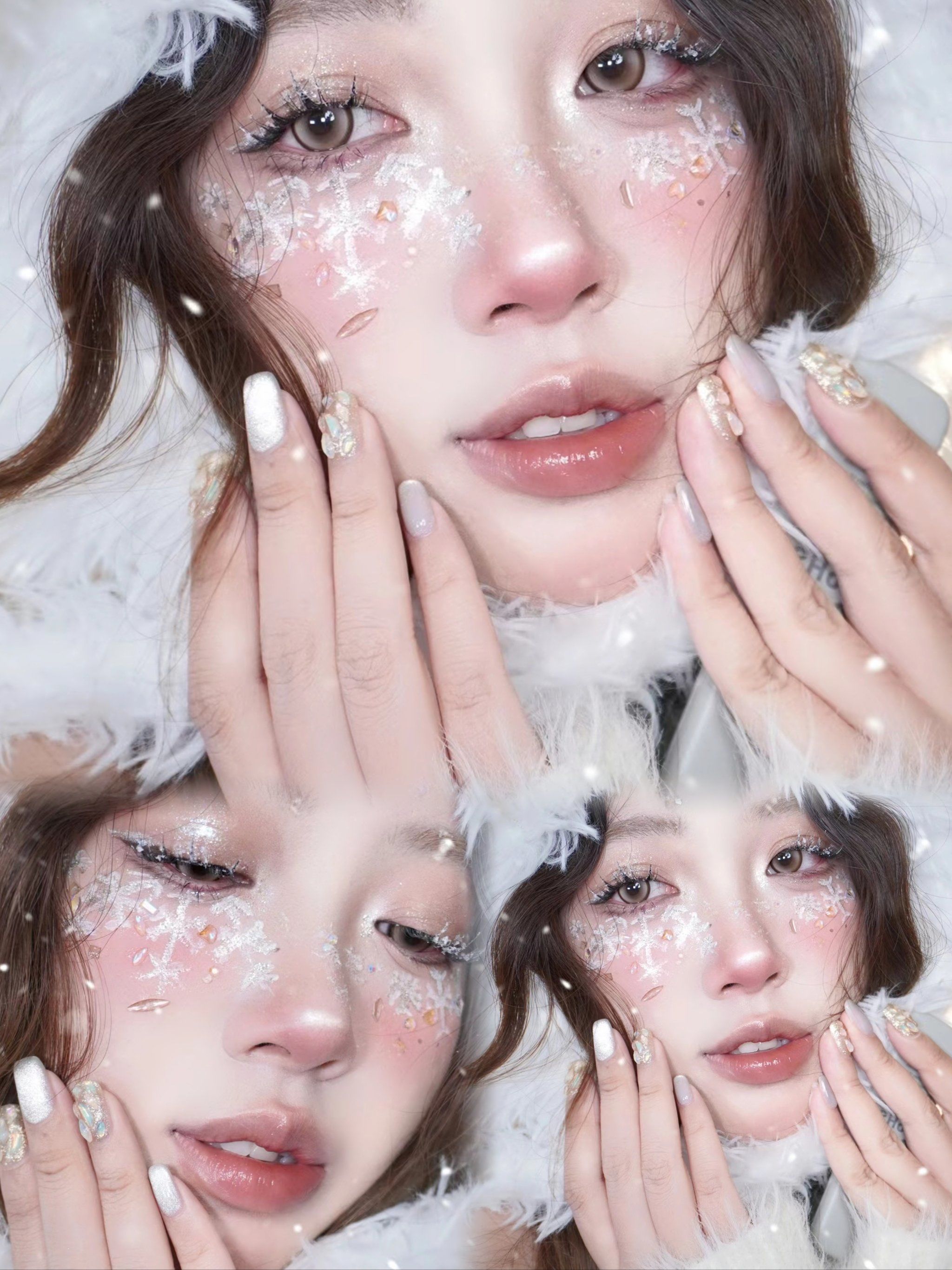 「lj美妆造型」太喜欢这个圣诞妆容啦!