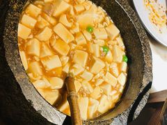 石锅鸡汤豆腐-绿茶餐厅(西单老佛爷店)
