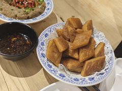 炸咯吱-左邻右舍褡裢火烧(石榴园店)