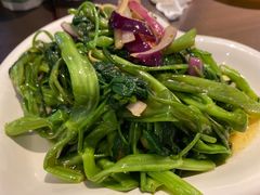 马拉盏炒通菜-大头虾越式风味餐厅(光明广场店)