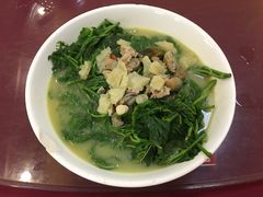 上汤桑叶-台山美食一绝阿四台山黄鳝饭(阿四创作店)