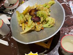 干锅花菜-新白鹿餐厅(爱琴海购物中心店)