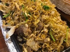 铁板煎酸菜-五谷粮煎饼卷大葱(景星店)