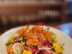 芒果大虾沙拉配青柠油醋汁-Bistro 63 创意融合料理(广粤天地店)