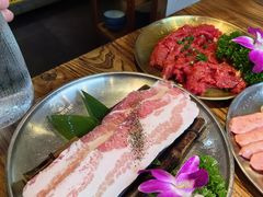 -明洞阿姨·韩式酱蟹烤肉·创意料理(三元桥店)