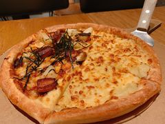 创始榴莲拼蒲烧鳗鱼披萨-乐凯撒披萨(东方新世界店)