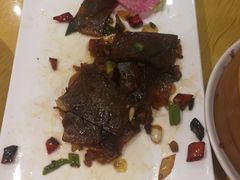 铁锅花肉炒扁垛-老雒阳面馆·水席(高新区店)