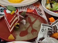 红丝绒蛋糕-凯撒城堡西餐厅(颐和国际店)