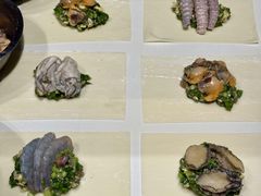 -东来菜馆•手抓海鲜家常菜•海鲜锅贴(鸽子窝店)