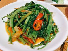 虾酱炒空心菜-Pho Asia 亚阁越南料理(上海来福士广场店)