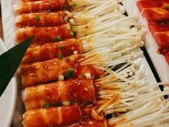 -明洞阿姨·韩式酱蟹烤肉·创意料理(三元桥店)