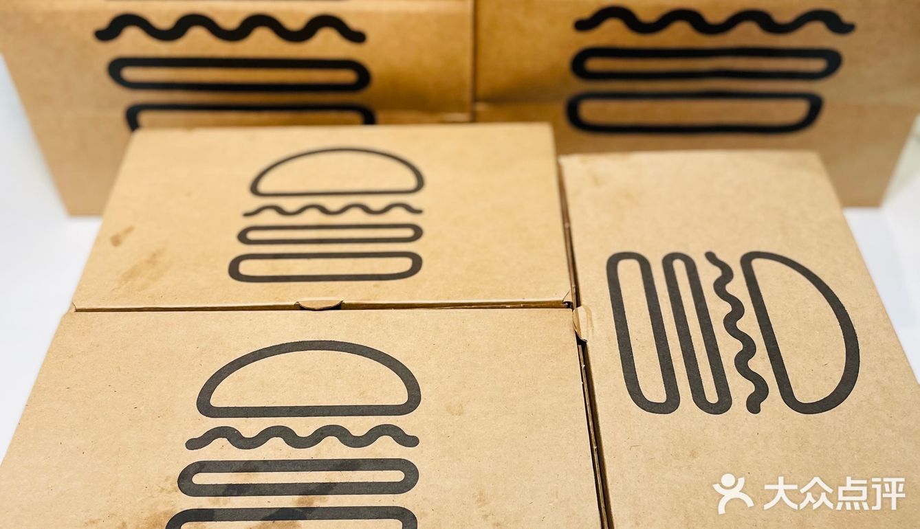 今日份团购外卖·shake shack汉堡自由🍔