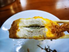 馒头片裹臭豆腐-炒豆合作社(磁器口店)
