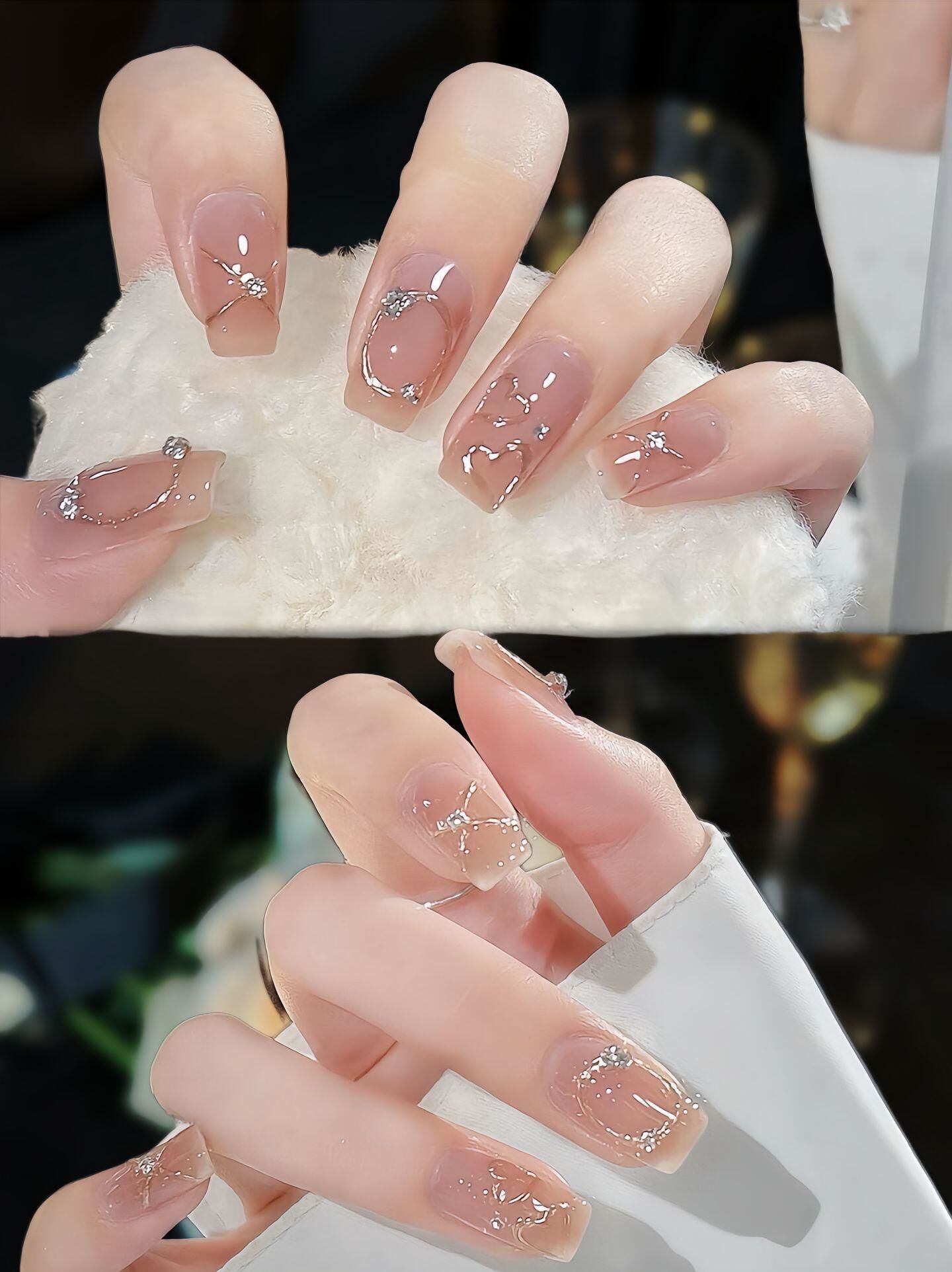 小清新美甲,少女心爆棚✨