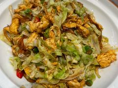 鸡蛋圆白菜炒圆粉-到家尝北京菜(西坝河店)