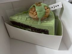香橙开心果蛋糕切片-evoojoo面包商店