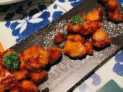 雪花糖醋里脊-绿茶餐厅(布吉万象汇店)