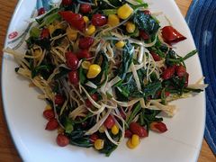 菠菜拌花生-小土豆北方菜馆(文慧园店)