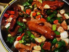 辣椒炒肉-红蜡烛-养生粥-津鲁菜(中山路店)