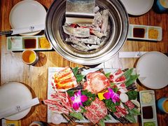 -明洞阿姨·韩式酱蟹烤肉·创意料理(三元桥店)