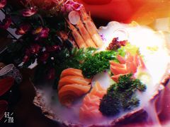 三文鱼刺身-鳗鱼家·深夜食堂(军博店)