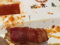 培根卷金针蘑-比尔森韩式烤肉自助(国商店)