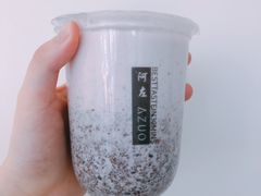 阿左招牌紫米酸奶-阿左酸奶