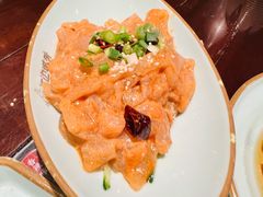 麻酱拉皮-江边城外烤全鱼(方庄店)