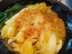 金蒜蒸娃娃菜-金牌外婆家(苏州中心店)