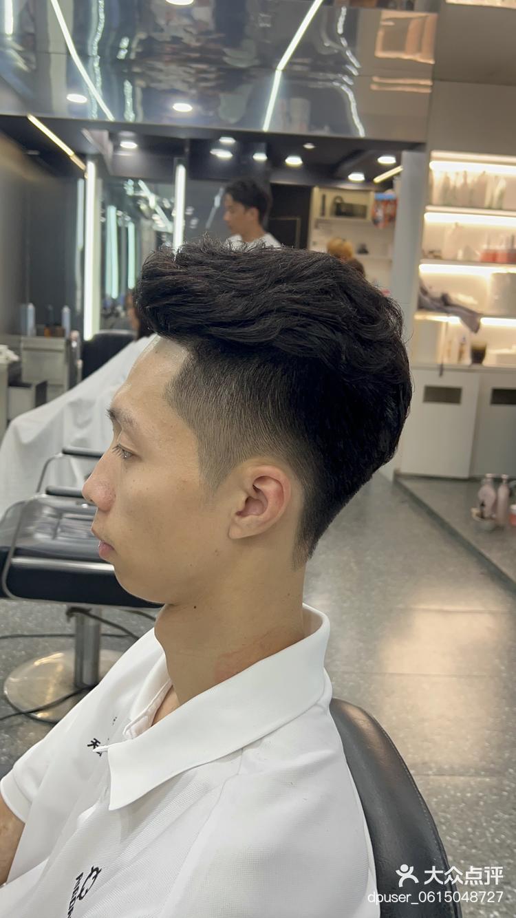 男生二八纹理烫-大众点评