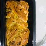 做了1个小版的辫子面包+4个小圆包