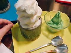茉莉花冰淇淋-茶是一枝花泡茶店