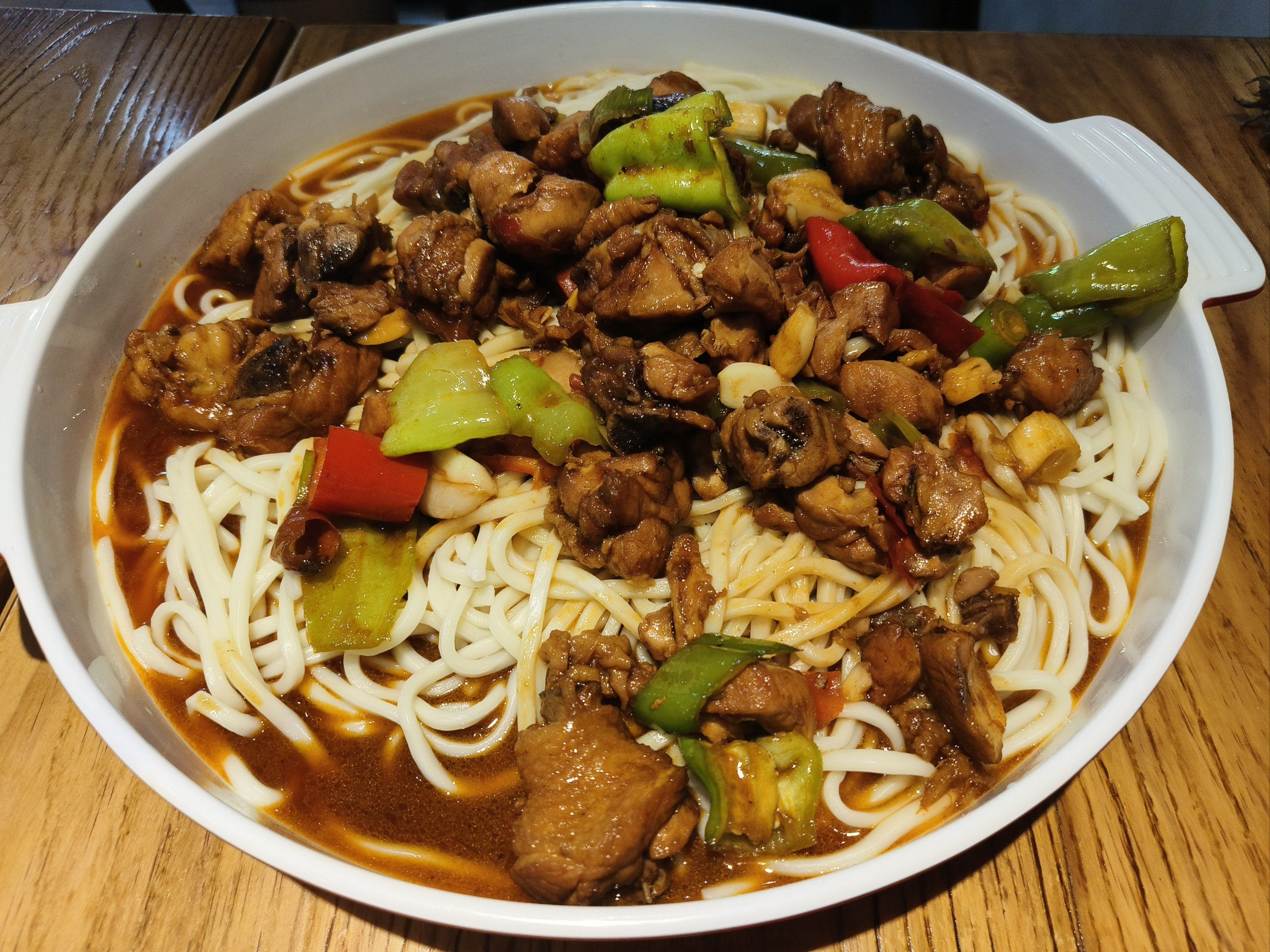 集拼图记生活 这个面挺好吃的,两人餐足