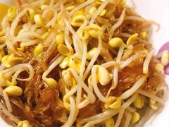 黄豆掰炒粉条-满堂春特色餐馆