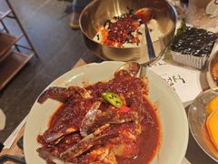 -草家酱蟹炭火烤肉店(珲春南路一店)