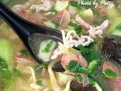香肠肉丝面-项记面馆(明瓦廊店)