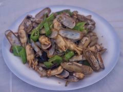 爆炒蛏子-日照大牌檔•小船海鲜(万平口店)