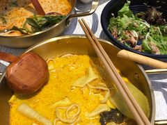 咖喱汤底-阿上阿上麻辣香锅&麻辣烫(朝阳蓝色港湾店)
