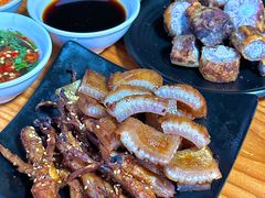 香脆猪尾巴-乔岩保应烧烤店
