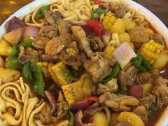 大盘鸡-阿利茄汁面(西城永捷店)