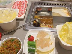 牛油麻辣锅底-海底捞火锅(九霄梦天地店)