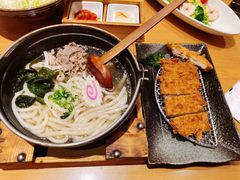 锅烧牛肉乌冬面套餐-胜博殿日式炸猪排(悠唐店)
