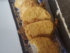 鸡蛋炸馒头片-大槐树烤肉馆