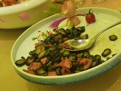 翠瓜柳炒叉烧-厦门宝龙铂尔曼大酒店·龙之渊中餐厅